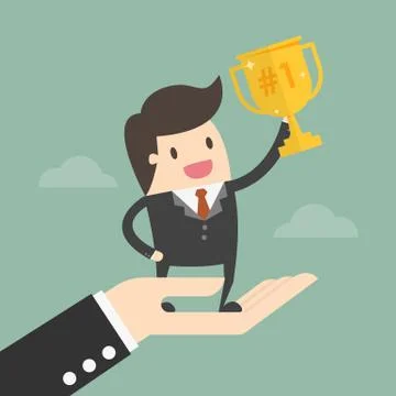 Business Support. Stock Illustration