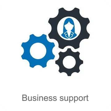 Business Support Stock Illustration