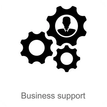 Business Support Stock Illustration