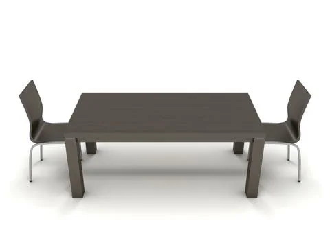 Business table Illustrazione stock