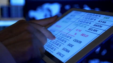 Business Tablet  Stock Footage 131652429