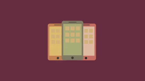 Business Tablets animated. Stock Footage 32776526