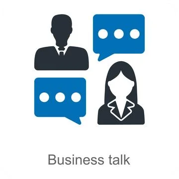 Business Talk Illustration