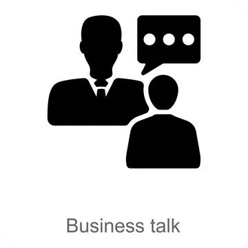Business Talk Illustration