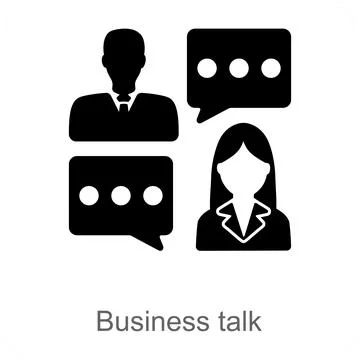 Business Talk Illustration
