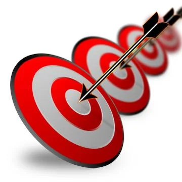 Business target design Stock Illustration