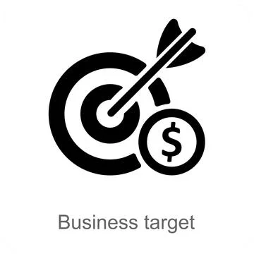 Business Target Stock Illustration
