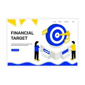 Business Target Stock Illustration