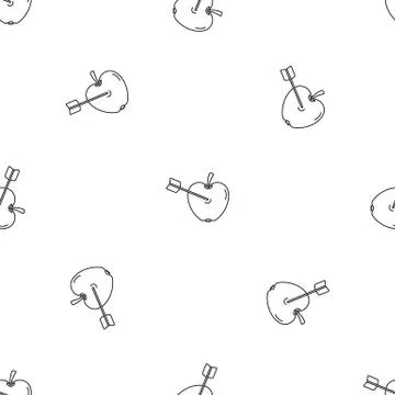 Business target pattern seamless vector Stock Illustration