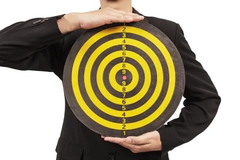 Business target Foto stock