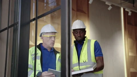 The business team is brainstorming to help each other think Within the office Stock Footage 154874734