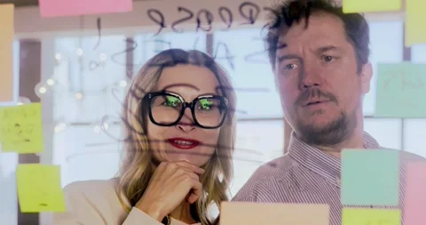 Business team collaborating in office Stock-Footage 324570513