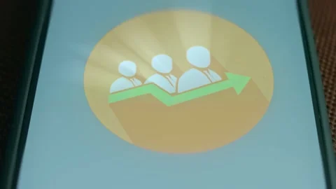 Business team collaboration for positive performance, presentation Stock Footage 310052526