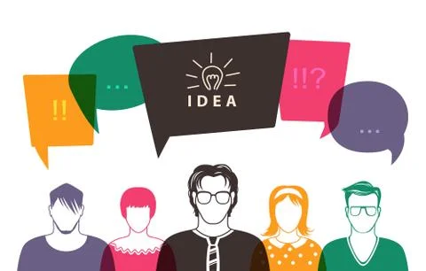 Business team concept Illustrazione stock