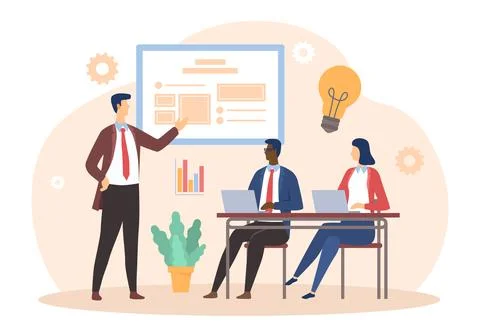 Business team concept 스톡 일러스트