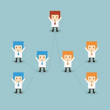 Business team design, vector eps10 Stock Illustration