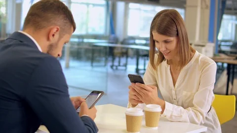 Business team have coffee break at office Stock Footage 101466458