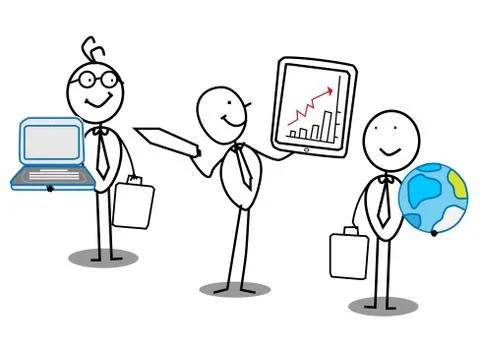 Business Team Stock Illustration