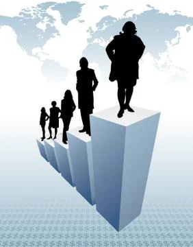 Business team Illustrazione stock