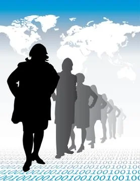 Business team Stock Illustration
