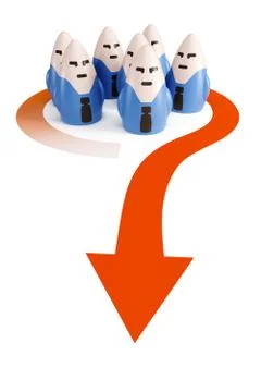 Business team Stock Illustration