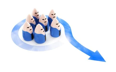Business team Stock Illustration