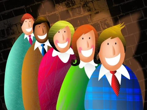 Business Team Stock-Illustration