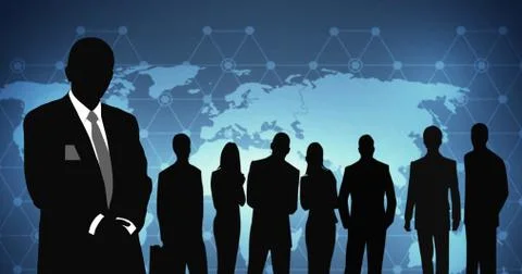Business team Stock Illustration