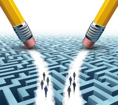 Business Team Solution Choice Иллюстрация