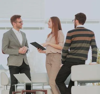 Business team work process.  Project managers meeting Stock Photos