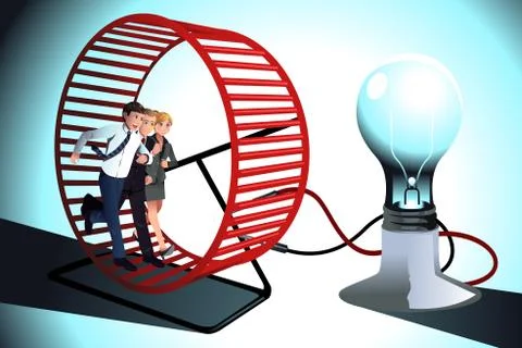 Business teamwork concept Stock Illustration