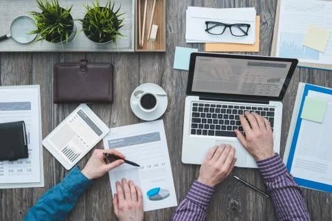 Business teamwork Foto stock