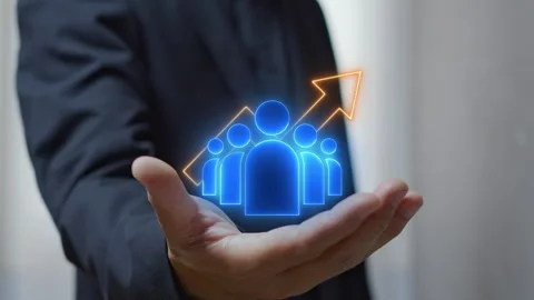 Business teamwork, team building, work group and human resources concept Stock-Footage 313371986