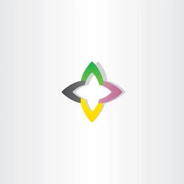 Business tech abstract vector logo sign symbol icon Stock-Illustration