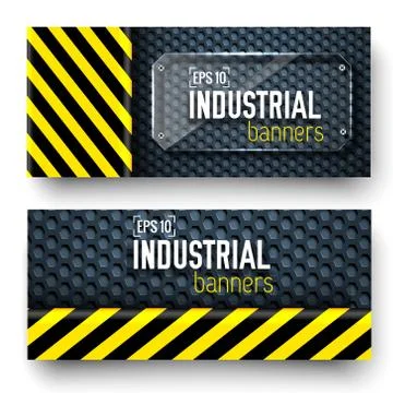 Business tech infographic template with text fields. Vector Illu Stock Illustration