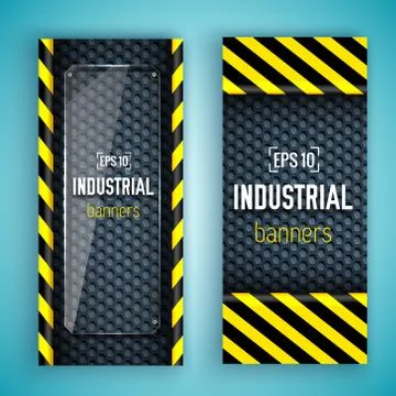 Business tech infographic template with text fields. Vector Illu Stock Illustration