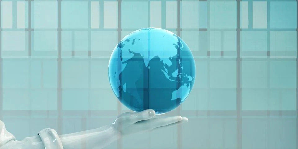 Business Technology Background 스톡 일러스트