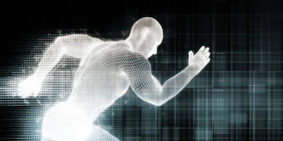 Business Technology Background 스톡 사진