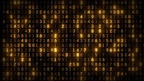 Business technology data analysis background corporate tech Stock Footage 204987576