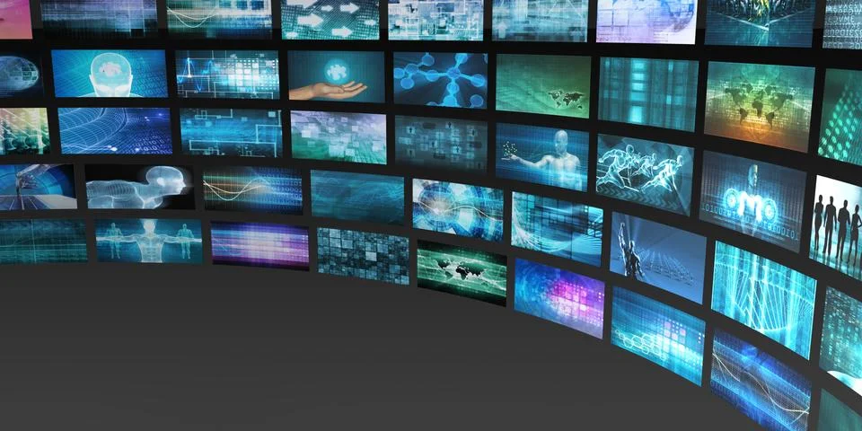 Business Technology 스톡 일러스트