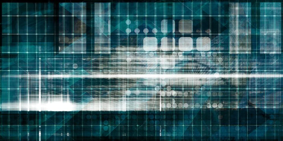 Business Technology Stock Illustration