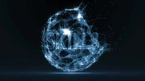 Business, Technology, Internet and network concept. Skill knowledge ability. Stock Footage 139581714