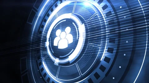 Business, Technology, Internet and network concept. Human Resources HR manage 스톡 동영상 140106858