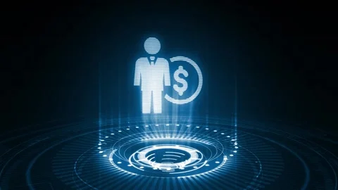 Business, Technology, Internet and network concept.  Start-up funding crowdfu Stock Footage 140513907