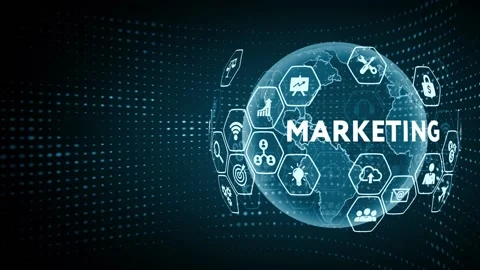 Business, Technology, Internet and network concept. Virtual button labeled: M Stock Footage 141374637