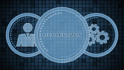 Business, Technology, Internet and network concept. Virtual screen: Recommend Stock-Footage 143227298