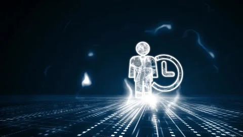 Business, Technology, Internet and network concept. Human Resources HR manage Stock Footage 143702689