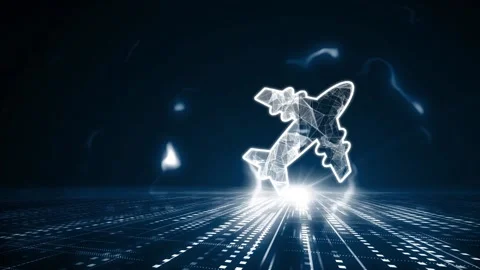 Business, Technology, Internet and network concept. Travel transportation con Stock Footage 143702705