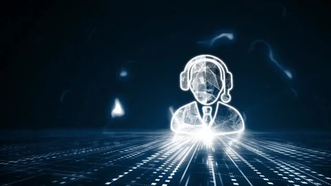 Business, Technology, Internet and network concept. Technical support custome Stock-Footage 143702925