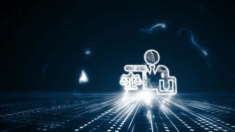 Business, Technology, Internet and network concept. Labor Law Lawyer Legal. Vídeo Stock 143702937